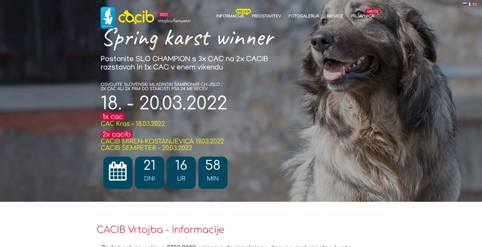 Dog Show Vrtojba